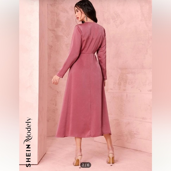 Never Worn Ruched Dress - Picture 2 of 5